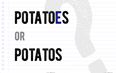 Potatoes or potatos which one is correct meaning definition correct form examples plural form of potato Correctme.org