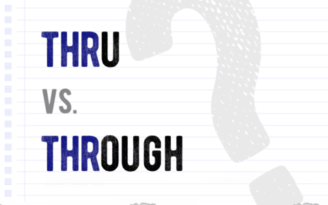 thru vs through Which form is correct meaning definition correct form examples Correctme.org