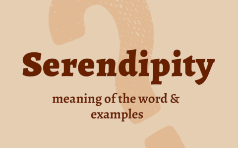 serendipity what does it mean definition examples in sentences collocations synonyms Correctme.org