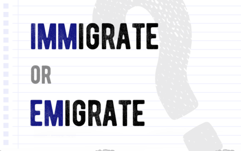 Immigrate or emigrate? Which form is correct meaning definition correct form difference examples Correctme.org