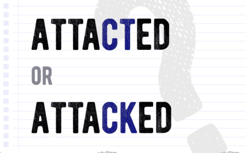Attacted or attacked? Which form is correct meaning definition correct form difference examples Correctme.org